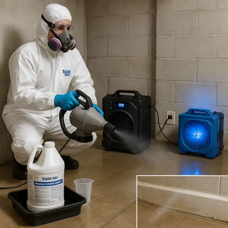 Sanitization and Odor Removal process in Elizabeth, PA
