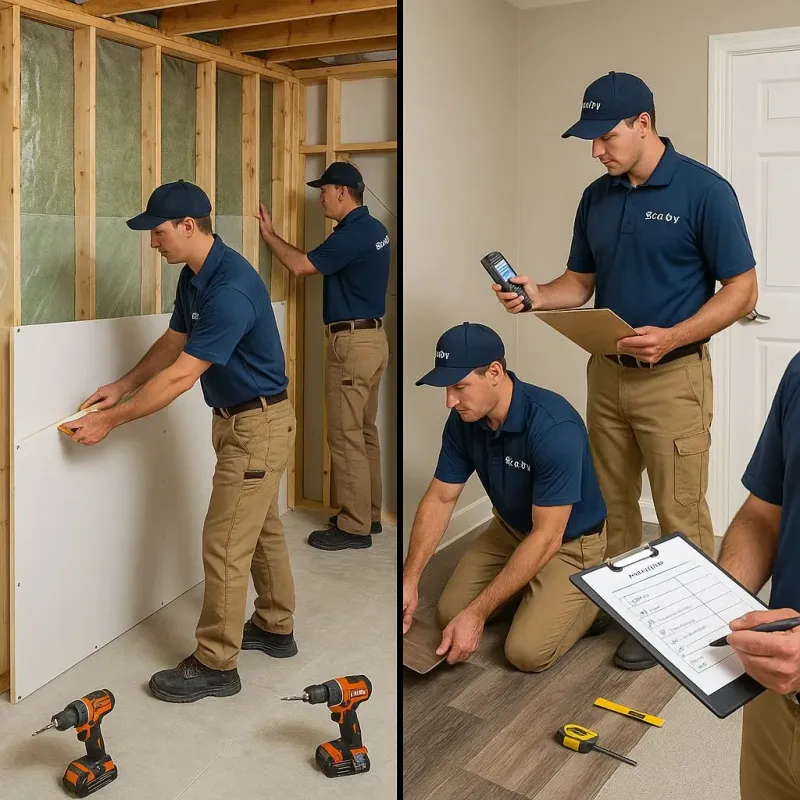 Repairs and Reconstruction process in Elizabeth, PA