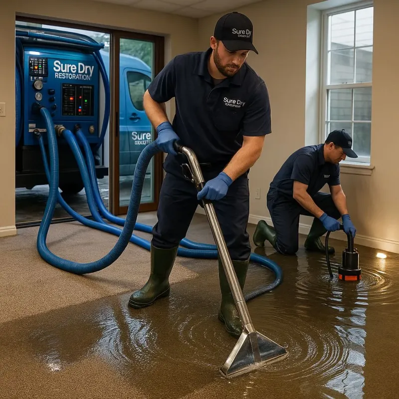 Water Extraction and Removal process in Elizabeth, PA